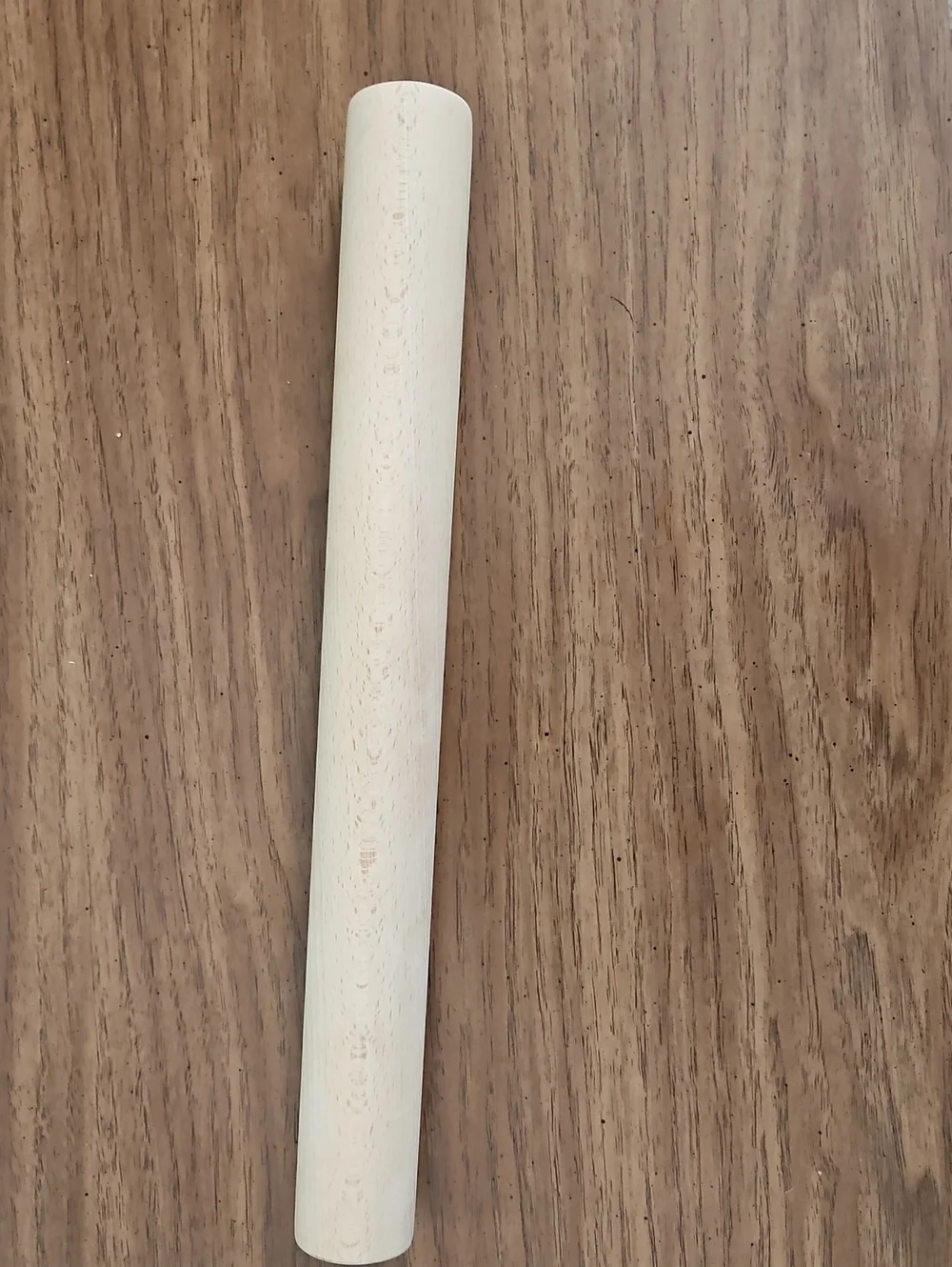 Crate & Barrel Beechwood French Rolling Pin • 18.5